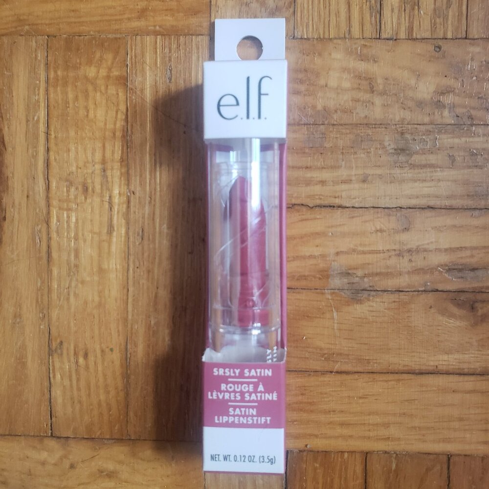 *FREE W/ PURCHASE* elf SRSLY Satin Lipstick in Taffy